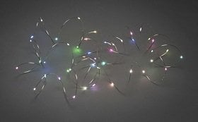 LED-Lichterkette fr Innen mit bunten Leuchtdioden