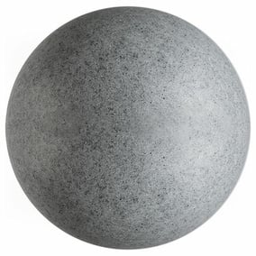 Leuchtkugel Granit in Grau 560mm E27 IP65