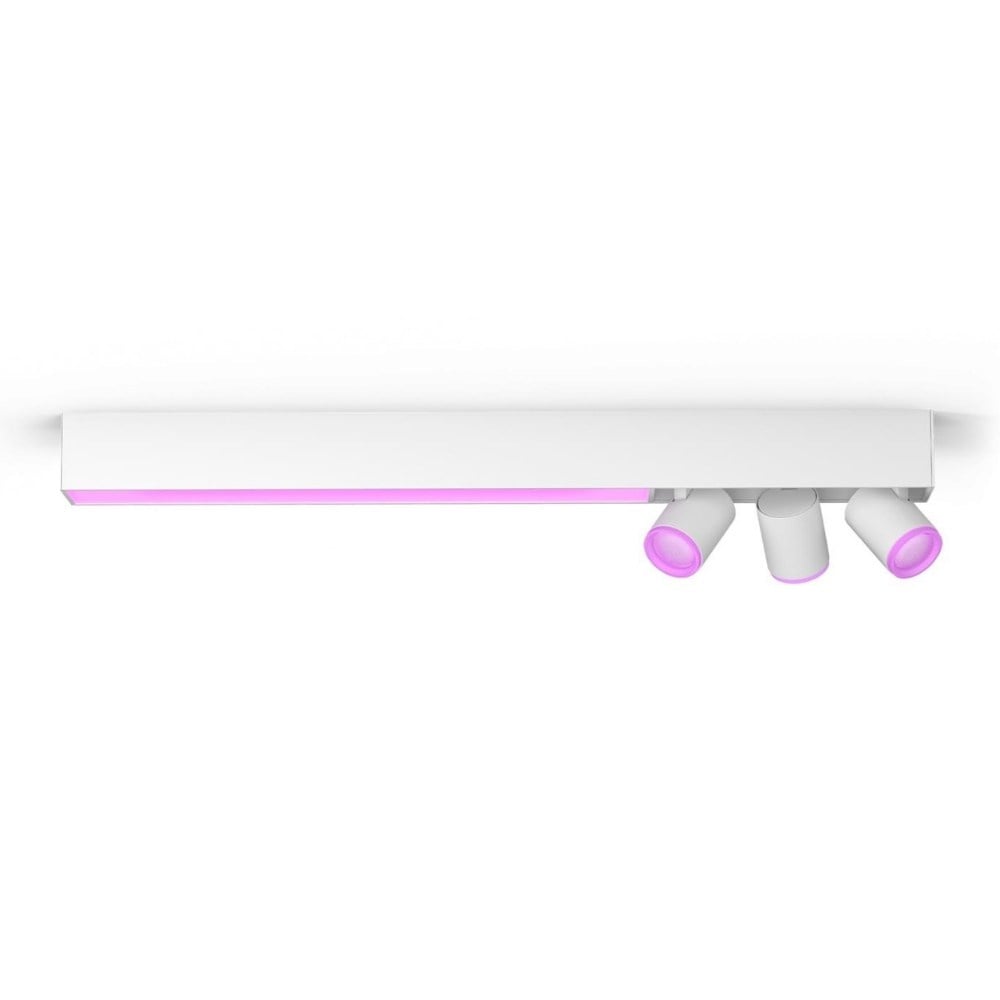 Philips Hue Bluetooth White & Color Ambiance Spot Centris in Wei 3-flammig
