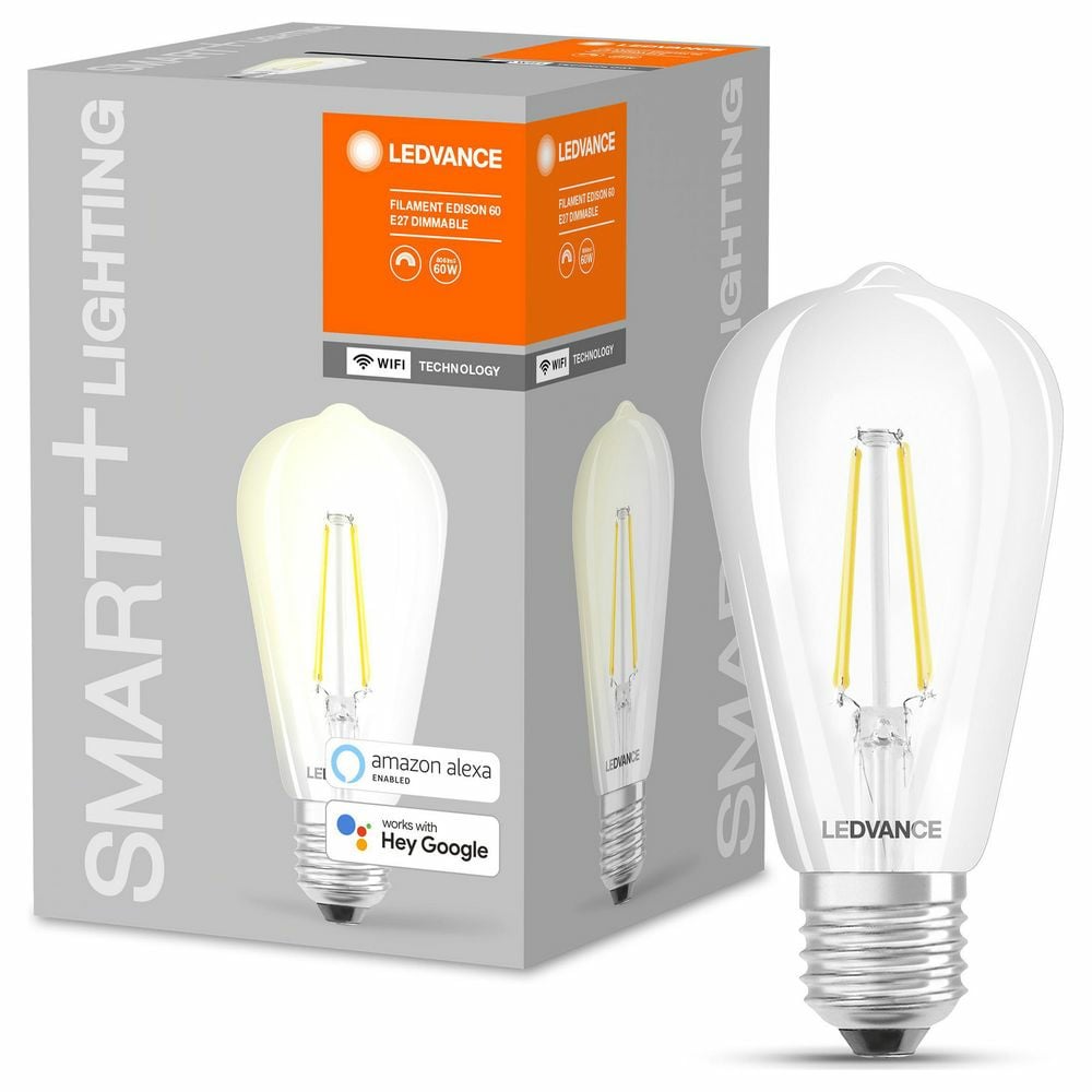SMART+ Wlan LED Leuchtmittel ST64 5,5W 806lm warmwei klar