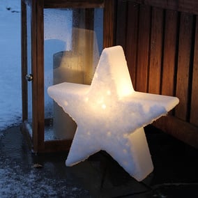 LED Dekoleuchte Shining Star in Wei 4,5W 450lm E27...