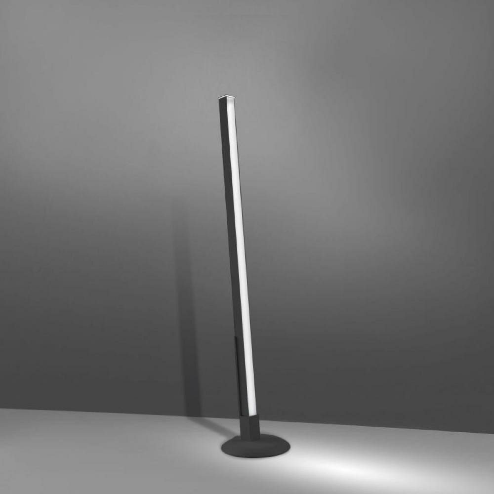 LED Akku Stehleuchte Pencil M in Dunkelgrau 12W 1350lm IP65 980mm mit Standfu