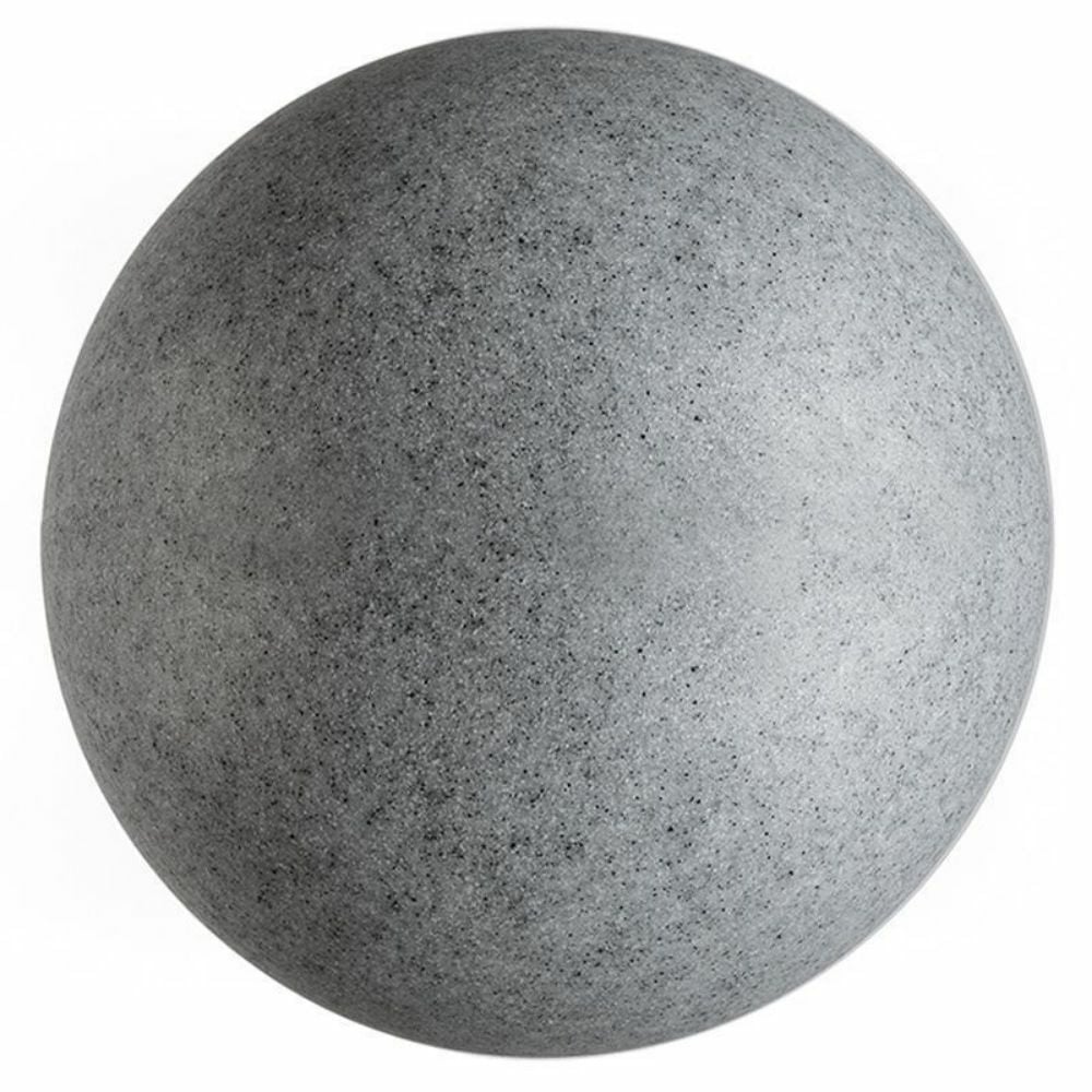 Leuchtkugel Granit in Grau 770mm E27 IP65
