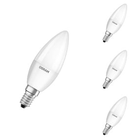 Osram LED Lampe ersetzt 40W E14 Kerze - B38 in Wei...