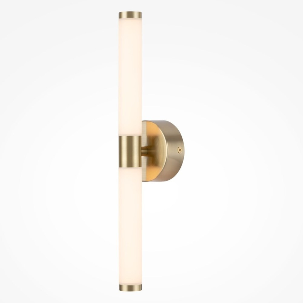 LED Wandleuchte Axis in Gold 2x 5W 700lm
