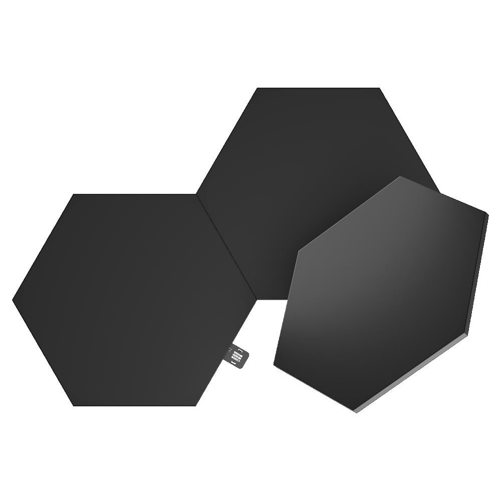 Nanoleaf LED Shapes Ultra Black Hexagons in Schwarz RGBW 3x 2W 300lm  Erweiterung
